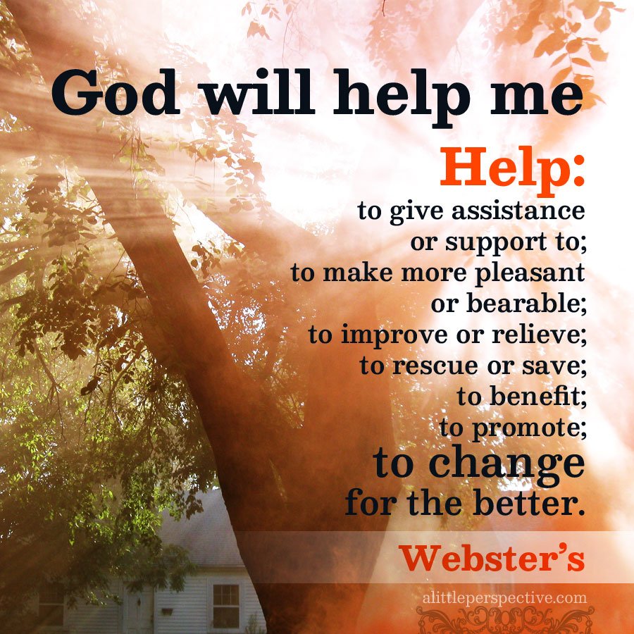 God Will Help Me