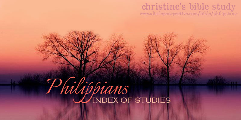 Philippians index of studies