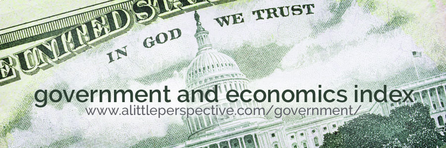 government and economics index