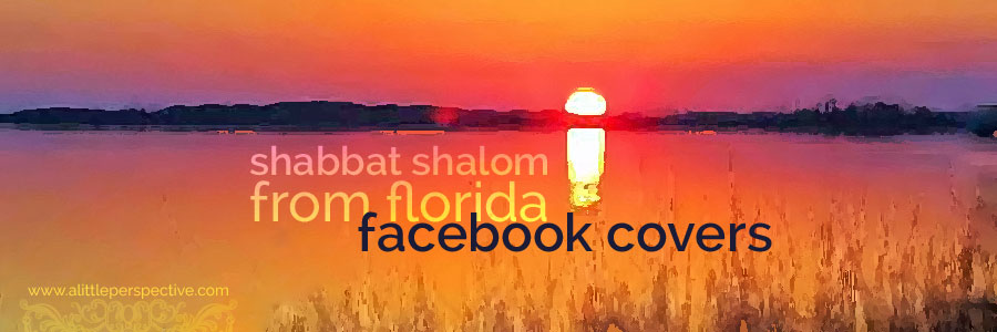 shabbat shalom from florida facebook covers | a little perspective