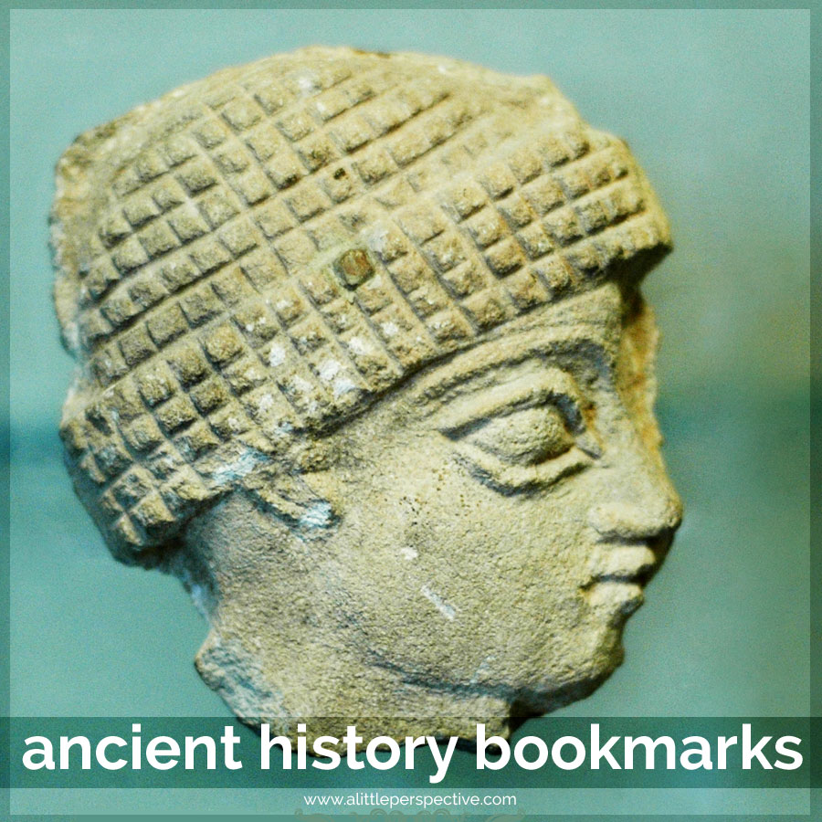 ancient history bookmarks | a little perspective