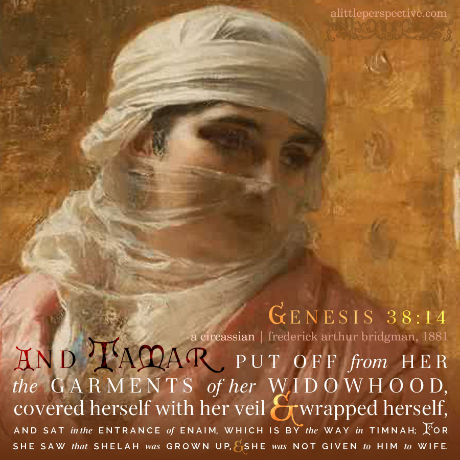 Gen 38:14 | scripture pictures at alittleperspective.com
