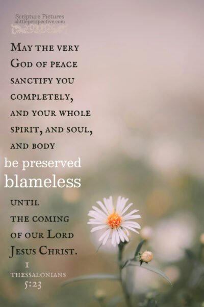 1 The 5:23 | Scripture Pictures @ alittleperspective.com