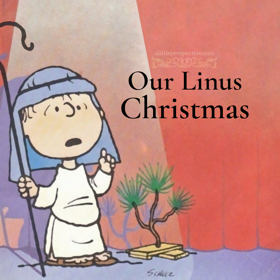 Our Linus Christmas | alittleperspective.com