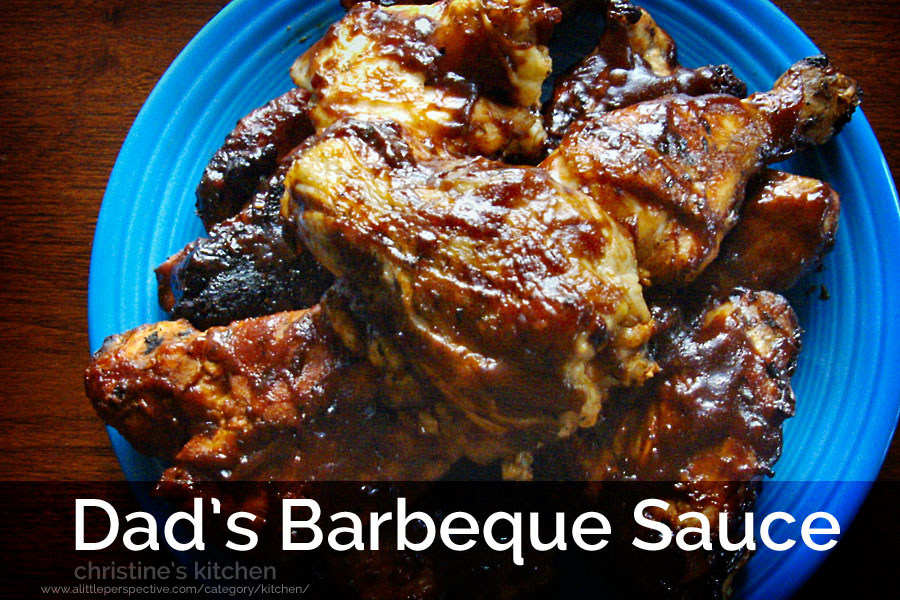 Dad's barbeque sauce