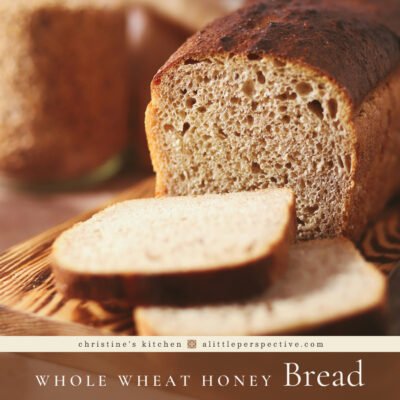 Whole Wheat Honey Bread