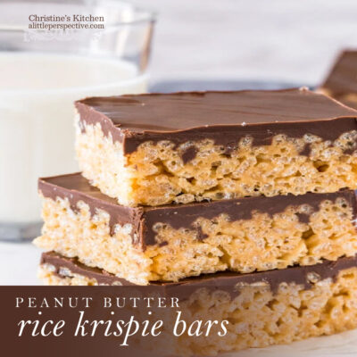 peanut butter rice krispy bars