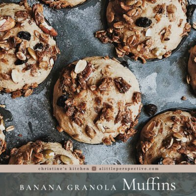 Banana Granola  Muffins