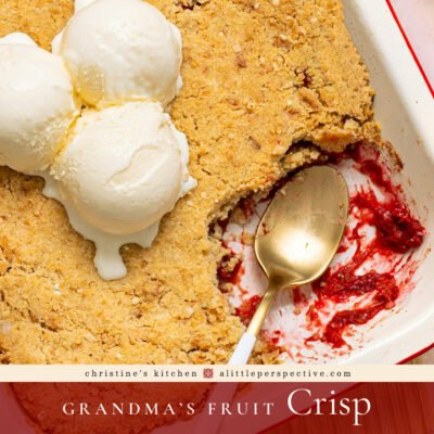 Grandma’s Ffruit Crisp