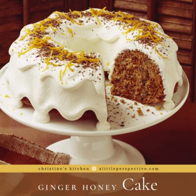 Ginger Honey Cake