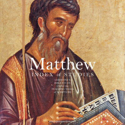 Matthew Index of Studies