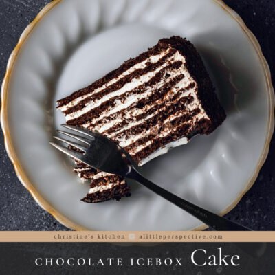 Chocolate Icebox Cake