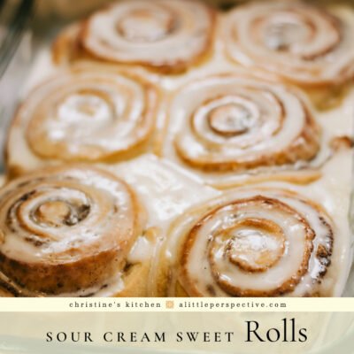 Sour Cream Cinnamon Rolls