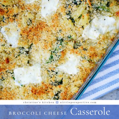 Broccoli Cheese Casserole