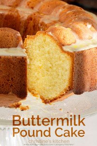 buttermilk pound cake