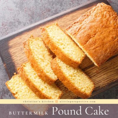 Buttermilk Pound Cake
