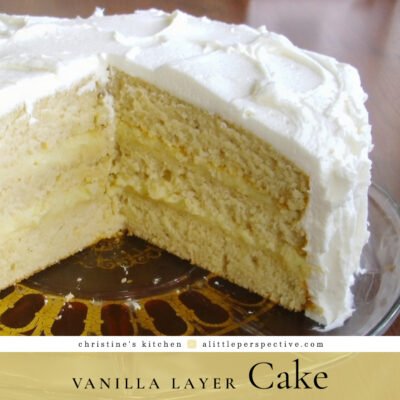 Vanilla Layer Cake