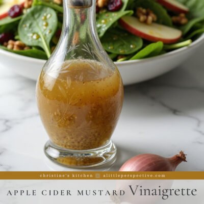 Apple Cider Mustard Vinaigrette