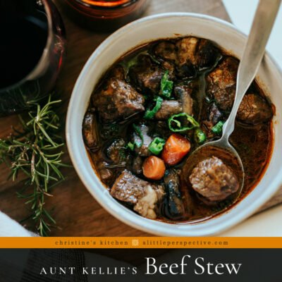 Aunt Kellie’s Beef Stew