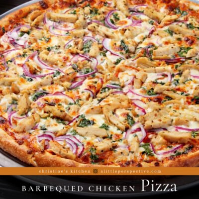 Barbequed Chicken Pizza