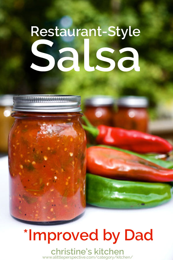 restaurant-style salsa