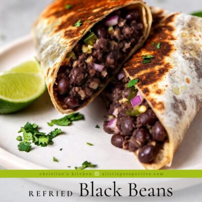 Refried Black Beans