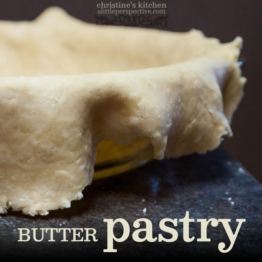 butter pastry | christine's kitchen at alittleperspective.com