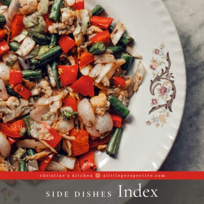 Side Dishes Index