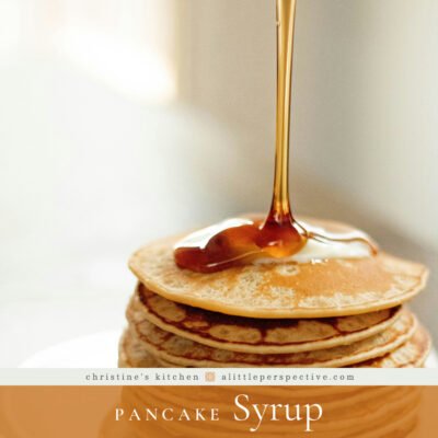 Grandma Spoor’s Pancake Syrup
