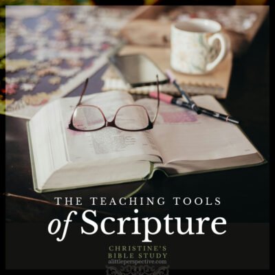 The Teaching Tools of Scripture