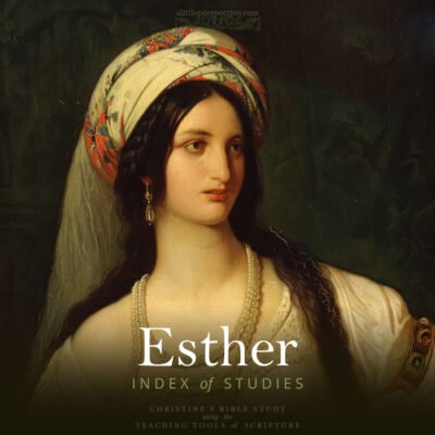 Esther Index of Studies