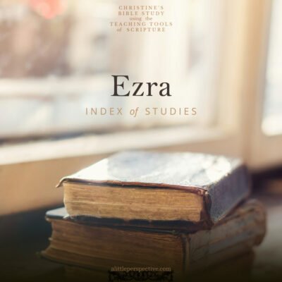 Ezra Index of Studies