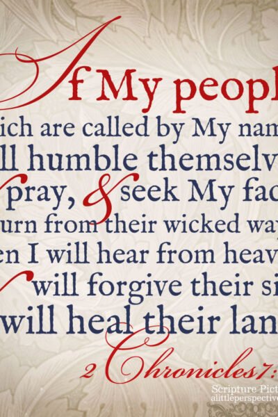 2 Chr 7:14 | scripture pictures @ alittleperspective.com