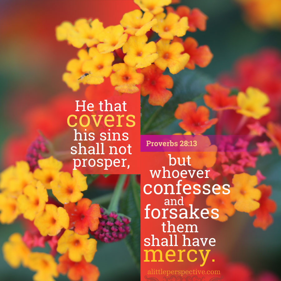 Pro 28:13 | scripture pictures at alittleperspectve.com
