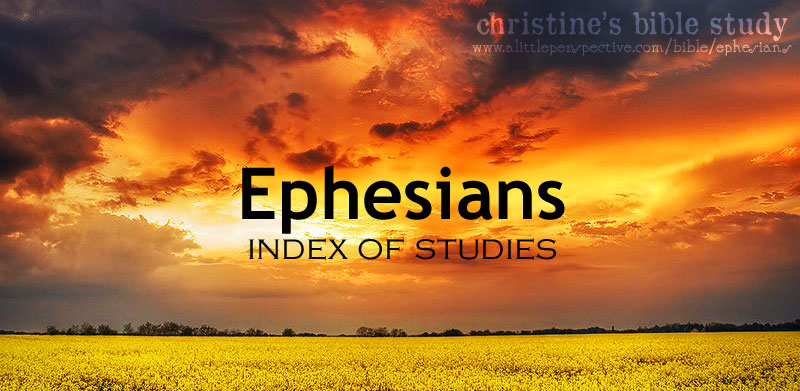 ephesians index of studies