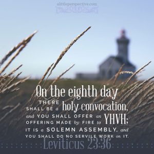 Lev 23:36 | scripture pictures at alittleperspective.com