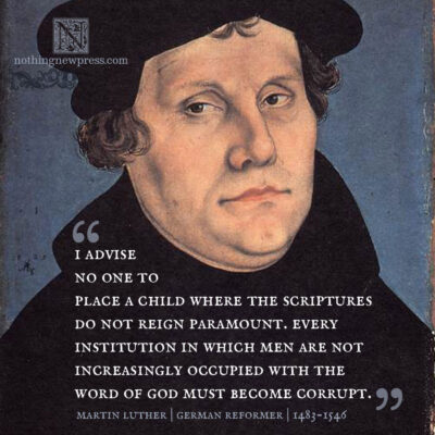Martin Luther on Schooling