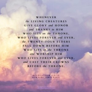 Rev 4:9 | Scripture Pictures @ alittleperspective.com