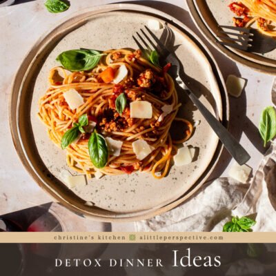 Seven Days of Detox Dinner Ideas