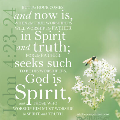 the Spirit and the word