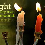 Hanukkah 4th night | Joh 1:9 | scripture pictures at alittleperspective.com
