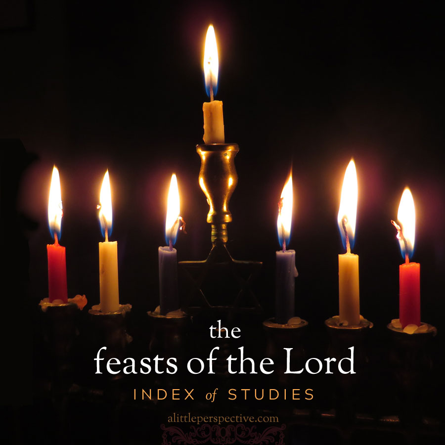 the feasts of the Lord index | christine's bible study at alittleperspective.com