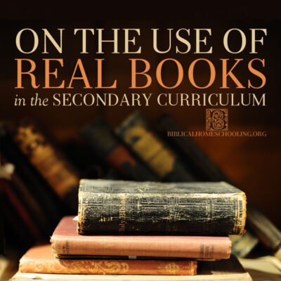 On the Use of Real Books in the Secondary Curriculum