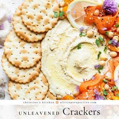Unleavened Crackers for Passover