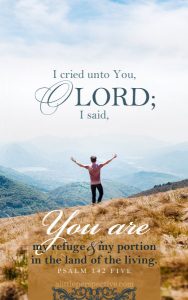 Psa 142:5 cell wallpaper | scripture pictures at alittleperspective.com