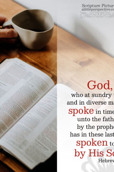 Heb 1:1 | Scripture Pictures @ alittleperspective.com