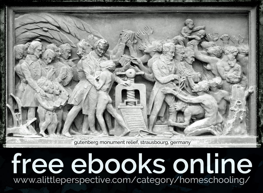 free ebooks online | biblical homeschooling at a little perspective