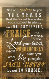 Joe 2:25 cell phone wallpaper | scripture pictures at alittleperspective.com
