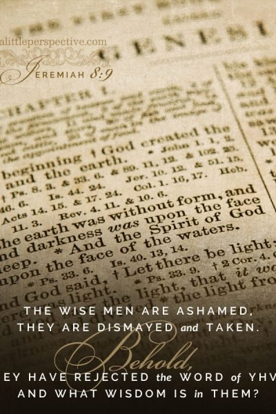 Jer 8:9 | Scripture Pictures @ alittleperspective.com