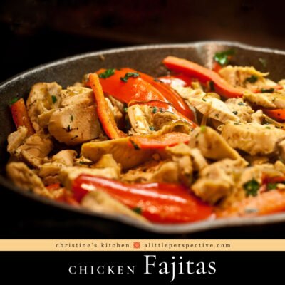 Chicken Fajitas (Chipotle Copycat)